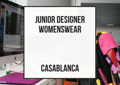 Diseñador Junior – Casablanca