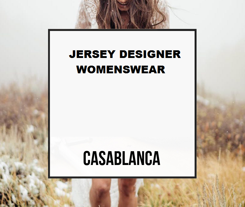 Jersey Designer Womenswear  LOCATION: Casablanca